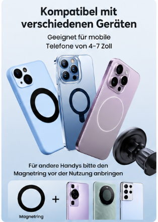 Magsafe Handyhalterung für Auto 360° drehbar
