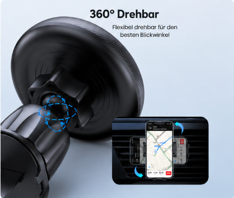 Magsafe Handyhalterung für Auto 360° drehbar