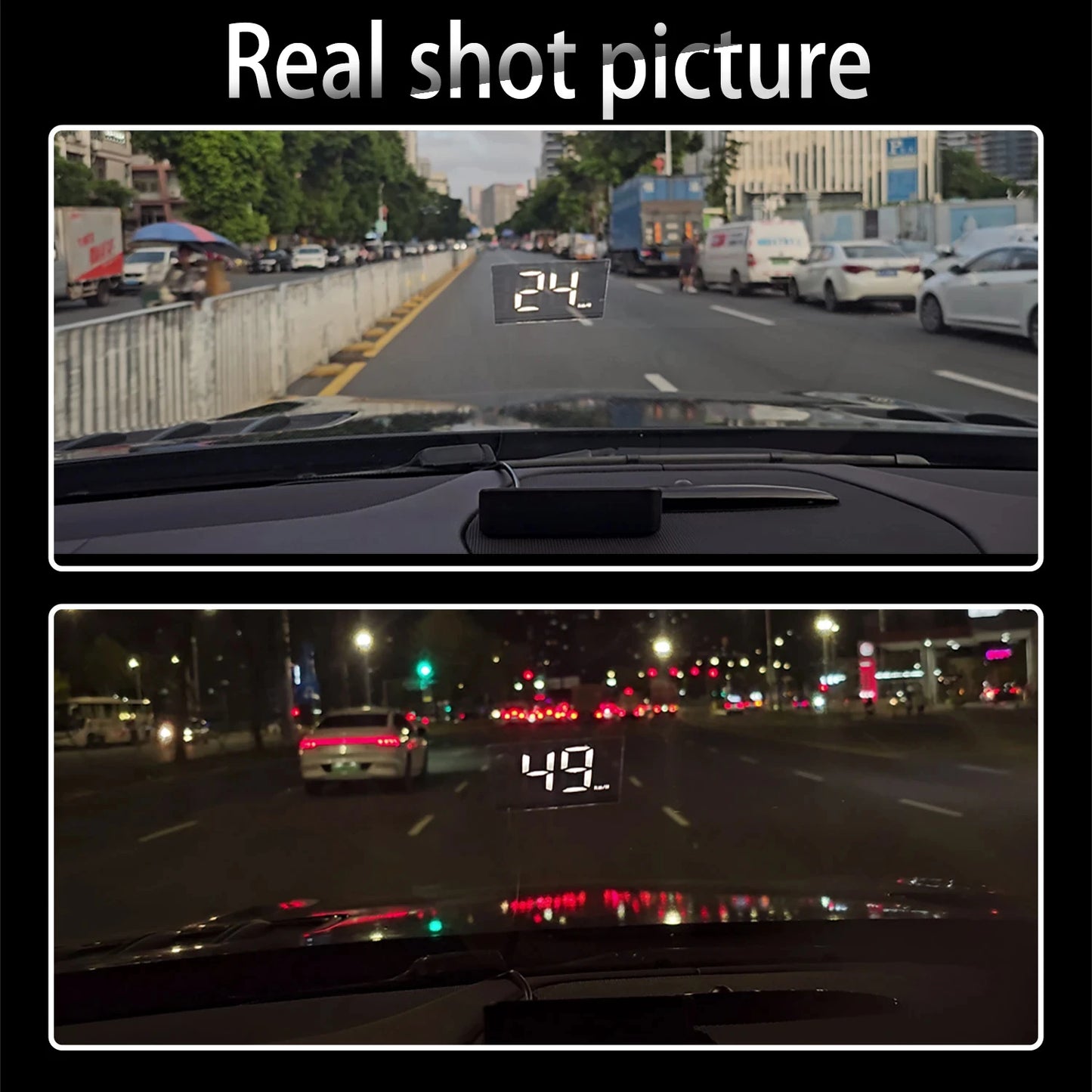 🚗 VELOQO DriveHUD – GPS Head-Up Display
