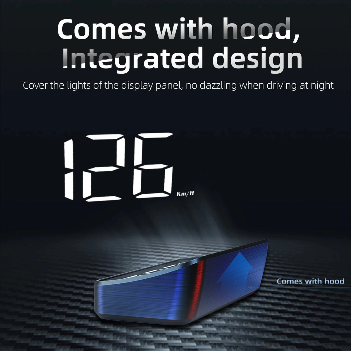 🚗 VELOQO DriveHUD – GPS Head-Up Display
