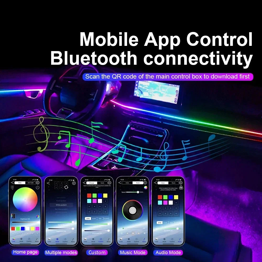VELOQO AmbientGlow – RGB-Ambientebeleuchtung fürs Auto