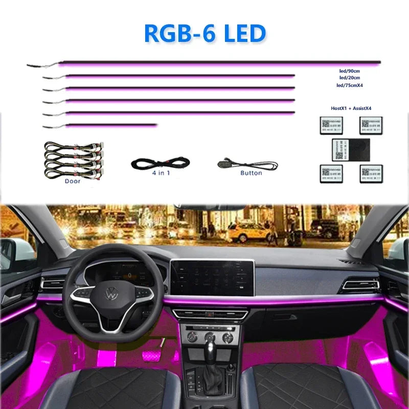 VELOQO AmbientGlow – RGB-Ambientebeleuchtung fürs Auto