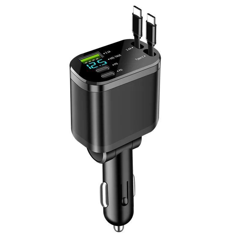 🚗 VELOQO ChargeHub 66W – 5-in-1 Auto-Ladegerät